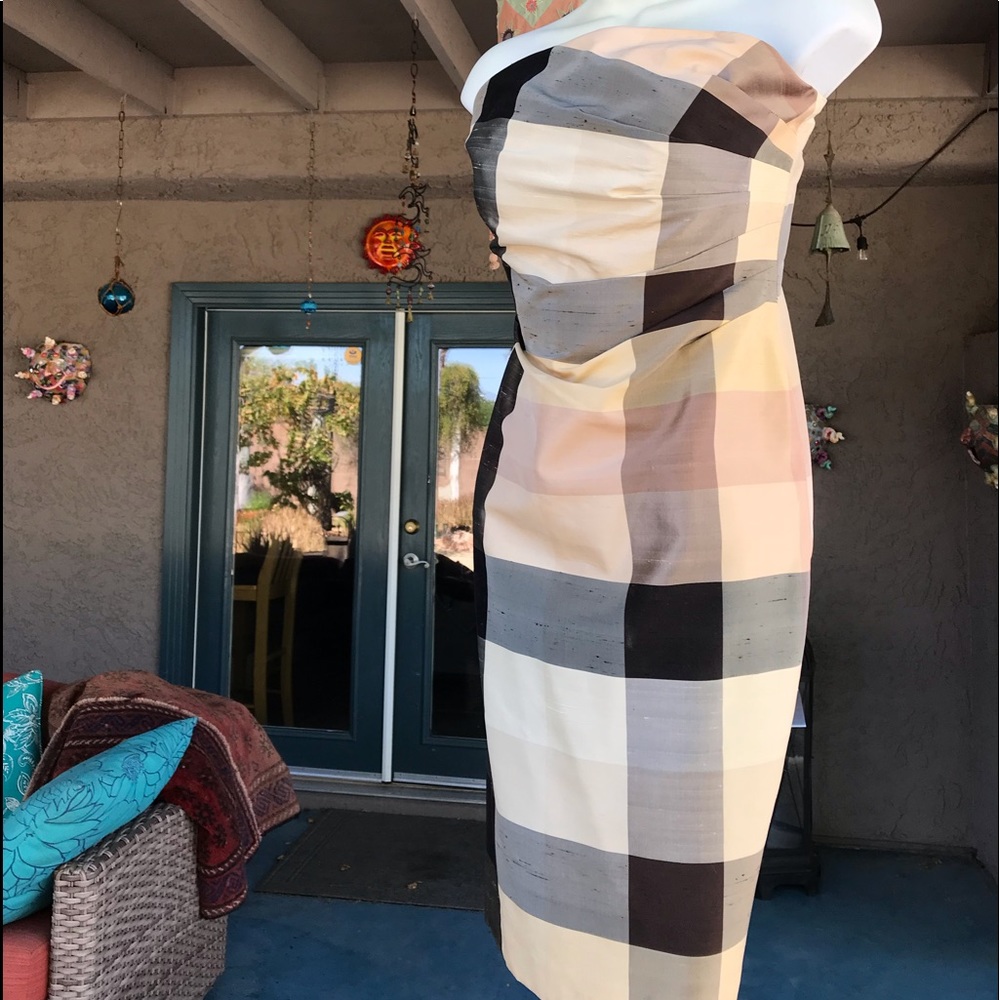Silk summer dress